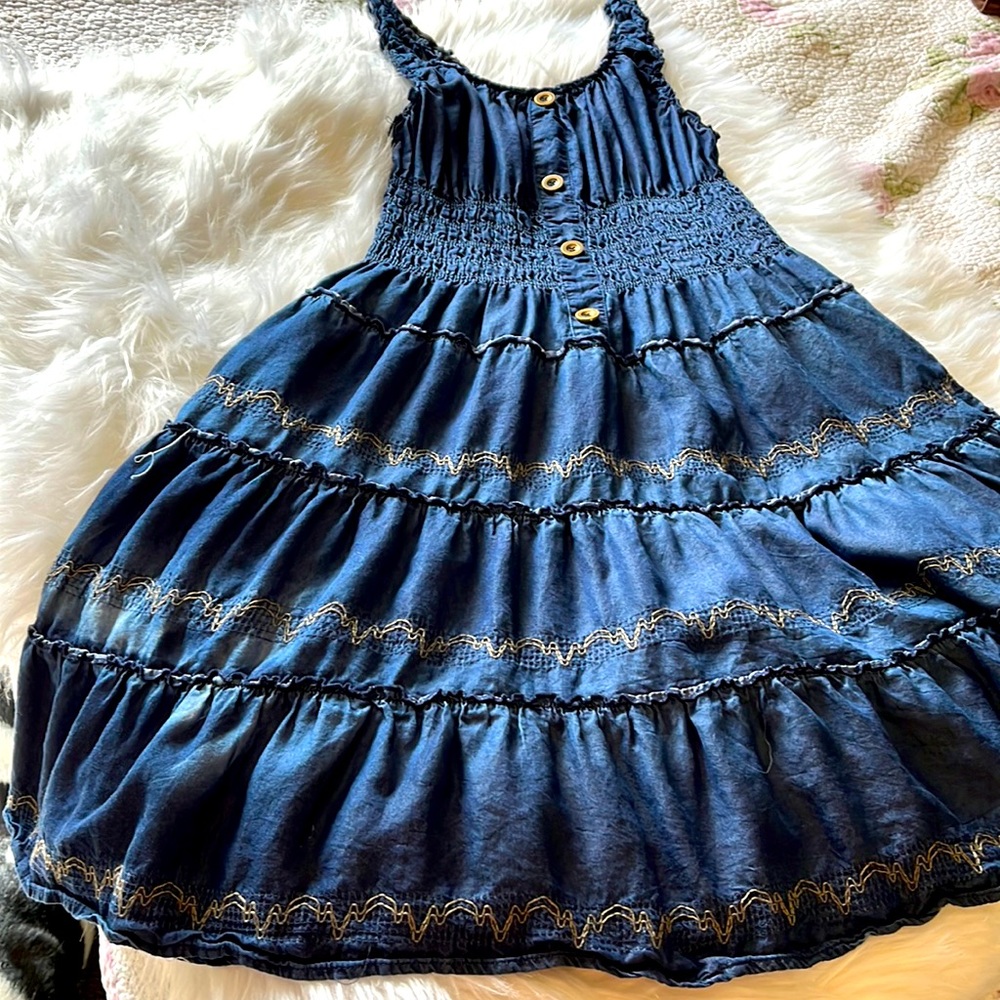 Jean Lapiz western dress size L